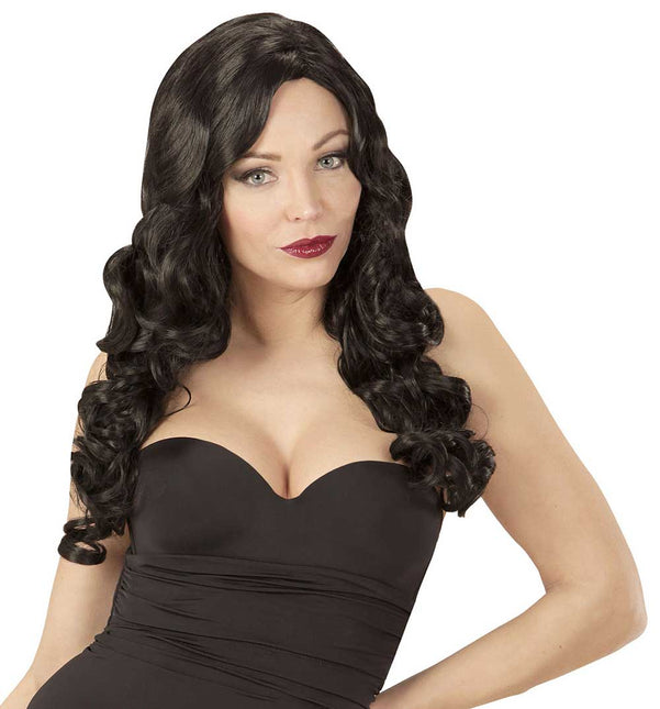 Widmann Milano Party Fashion Dream Hair Pruik Rihanna Zwart