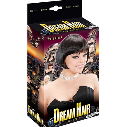 Widmann Milano Party Fashion Dream Hair Pruik Valentina Zwart