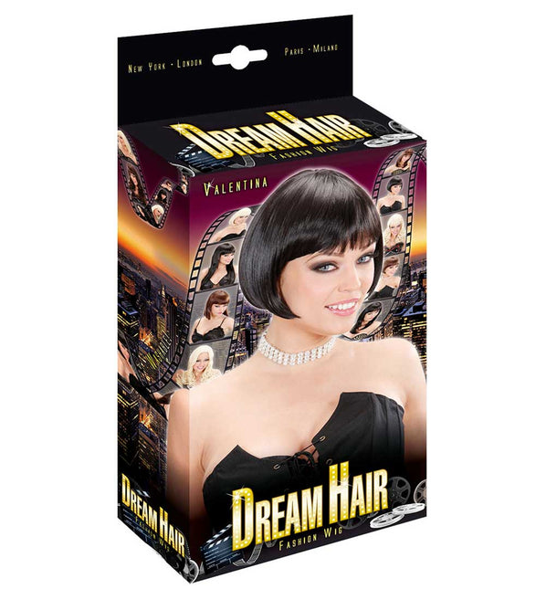 Widmann Milano Party Fashion Dream Hair Pruik Valentina Zwart