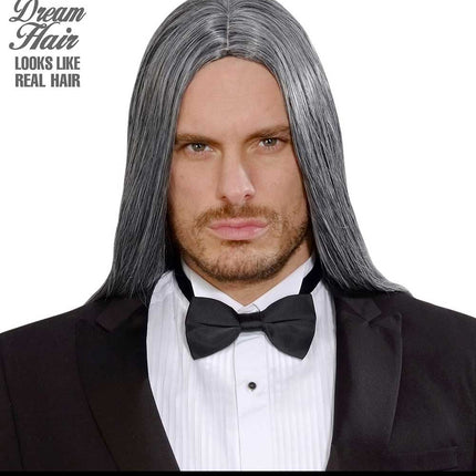 Widmann Milano Party Fashion Dream Hair Pruik Victor Grijs
