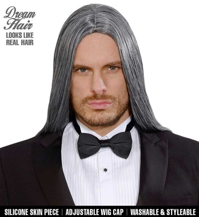 Widmann Milano Party Fashion Dream Hair Pruik Victor Grijs