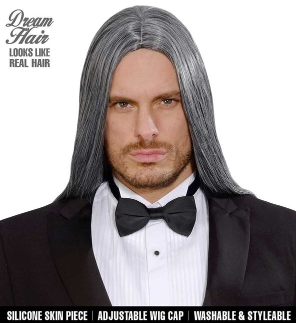 Widmann Milano Party Fashion Dream Hair Pruik Victor Grijs