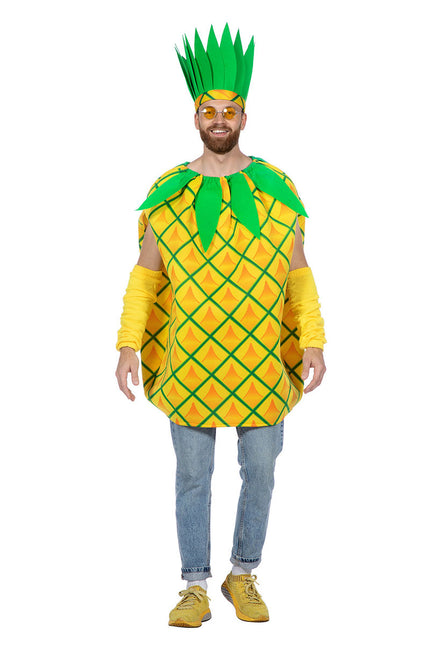 Wilbers & Wilbers Ananas Kostuum Unisex