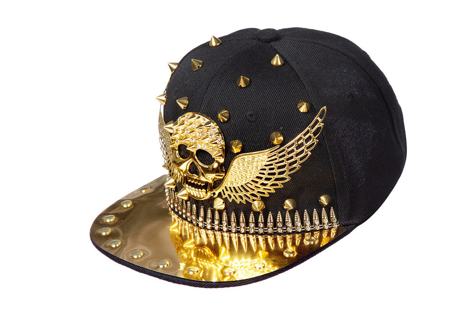 Wilbers & Wilbers Baseball Cap Skull Met Vleugels