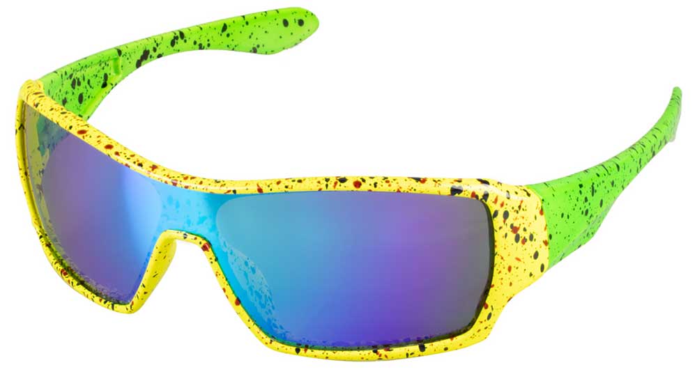 Wilbers & Wilbers Bril Neon Geel 80's