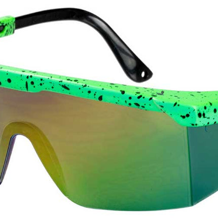 Wilbers & Wilbers Bril Neon Groen 80's