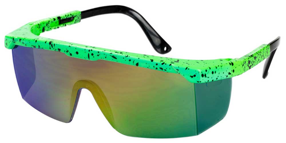 Wilbers & Wilbers Bril Neon Groen 80's