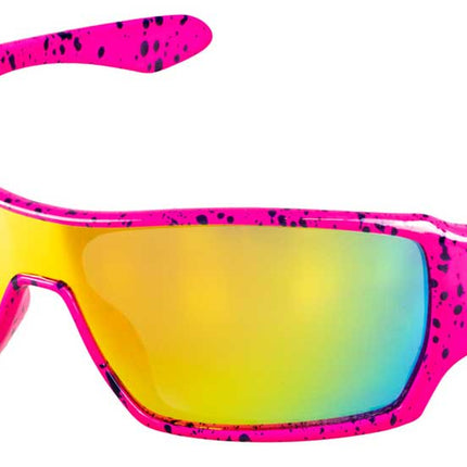 Wilbers & Wilbers Bril Neon Roze 80's