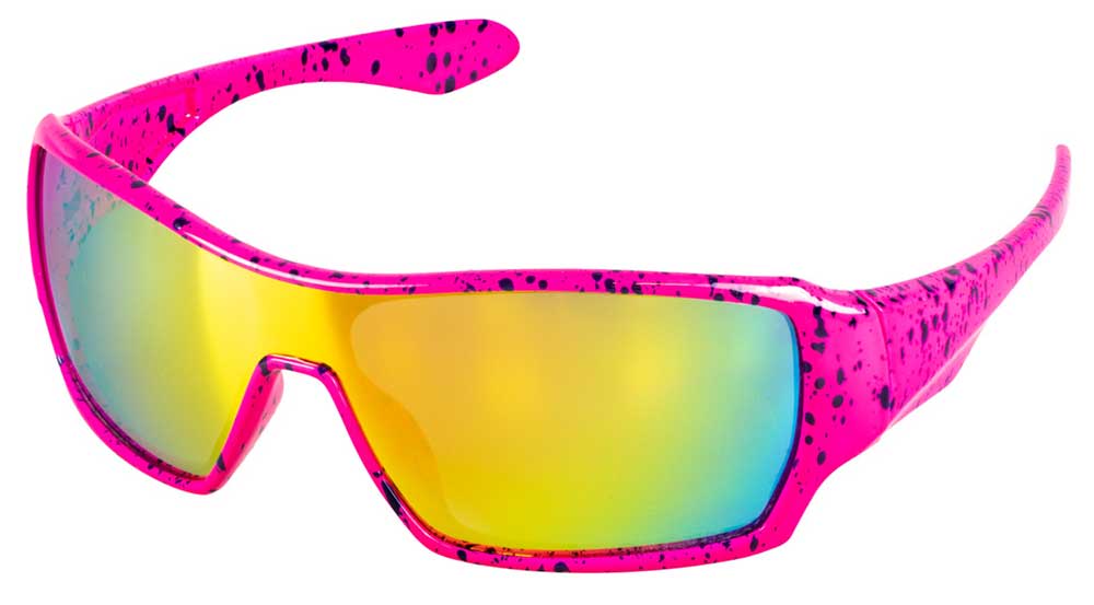 Wilbers & Wilbers Bril Neon Roze 80's