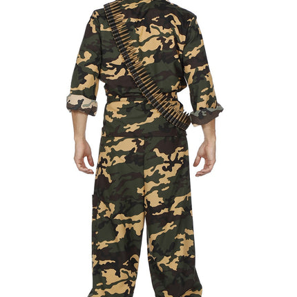 Wilbers & Wilbers Camouflage Soldaat kostuum