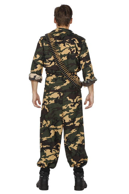 Wilbers & Wilbers Camouflage Soldaat kostuum