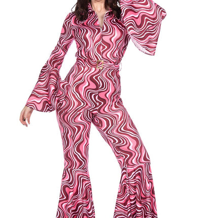 Wilbers & Wilbers Catsuit 70s Roze