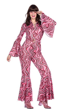 Wilbers & Wilbers Catsuit 70s Roze