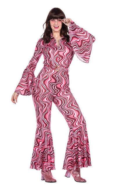 Wilbers & Wilbers Catsuit 70s Roze