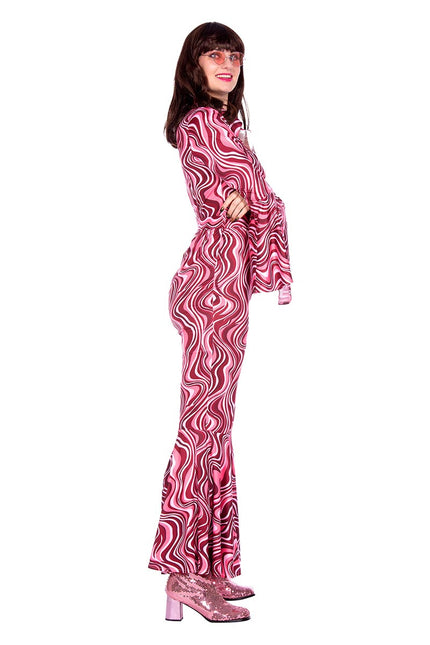 Wilbers & Wilbers Catsuit 70s Roze