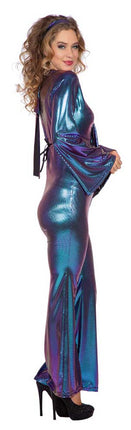 Wilbers & Wilbers Catsuit Disco Paars/Blauw