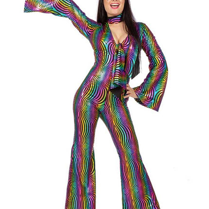 Wilbers & Wilbers Catsuit Disco Rainbow