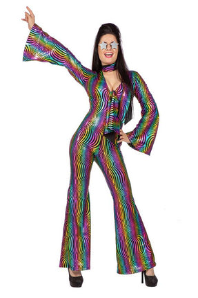Wilbers & Wilbers Catsuit Disco Rainbow