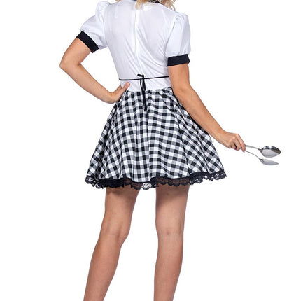 Wilbers & Wilbers Chef Kok Kostuum Dames