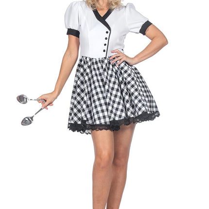 Wilbers & Wilbers Chef Kok Kostuum Dames