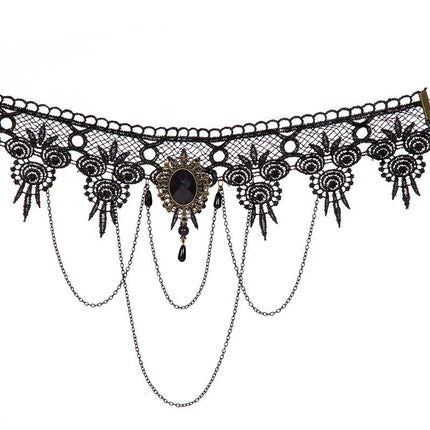 Wilbers & Wilbers Choker Met Kant Luxe