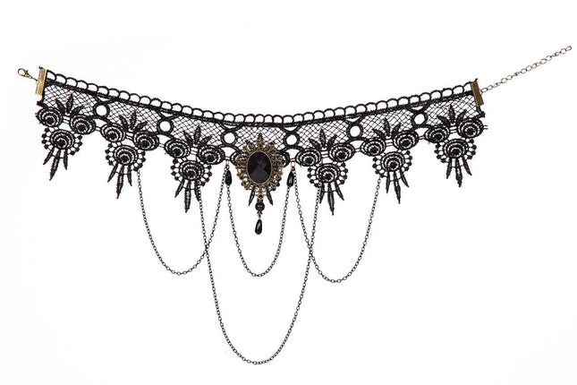 Wilbers & Wilbers Choker Met Kant Luxe