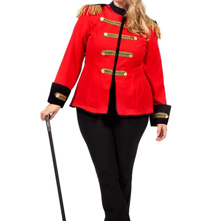 Wilbers & Wilbers Circus Jas Dames Rood