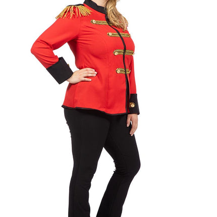 Wilbers & Wilbers Circus Jas Dames Rood