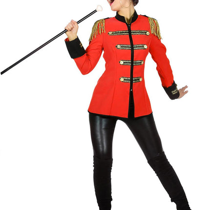Wilbers & Wilbers Circus Jas Dames Rood