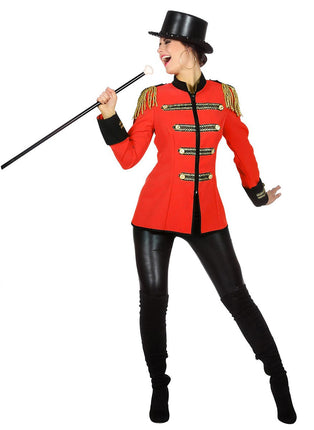 Wilbers & Wilbers Circus Jas Dames Rood