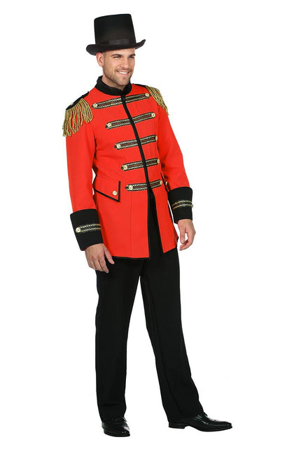 Wilbers & Wilbers Circus Jas Heren Rood