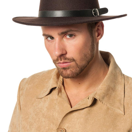 Wilbers & Wilbers Cowboyhoed Wolvilt Bruin