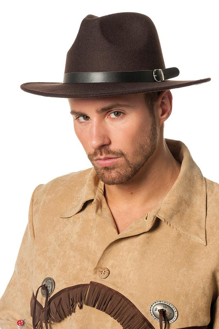 Wilbers & Wilbers Cowboyhoed Wolvilt Bruin