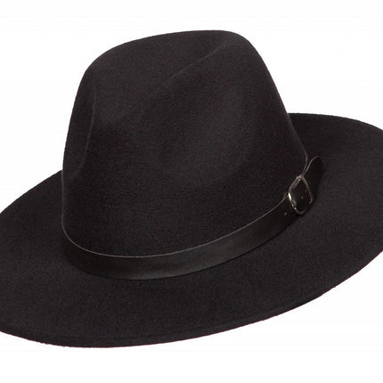 Wilbers & Wilbers Cowboyhoed Wolvilt Zwart