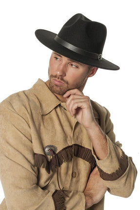 Wilbers & Wilbers Cowboyhoed Wolvilt Zwart