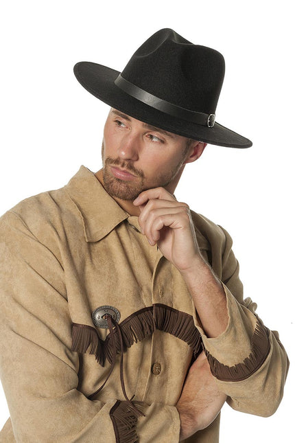 Wilbers & Wilbers Cowboyhoed Wolvilt Zwart