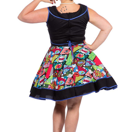Wilbers & Wilbers Dames Pop-Art Jurkje
