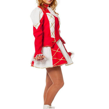 Wilbers & Wilbers Dansmarietje Rood Kostuum Dames