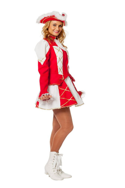 Wilbers & Wilbers Dansmarietje Rood Kostuum Dames