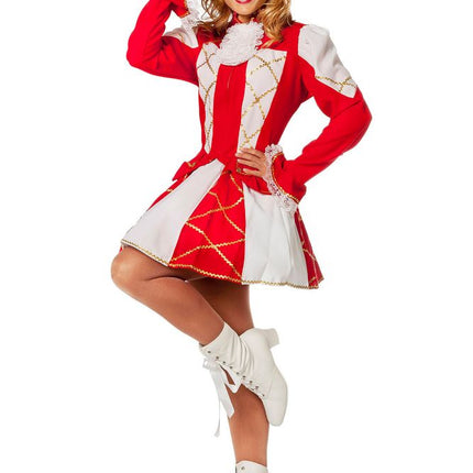 Wilbers & Wilbers Dansmarietje Rood Kostuum Dames