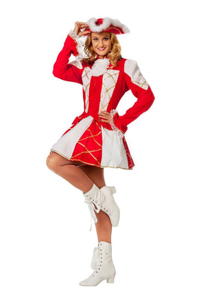 Wilbers & Wilbers Dansmarietje Rood Kostuum Dames