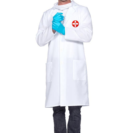 Wilbers & Wilbers Dokter Kostuum Wit Heren