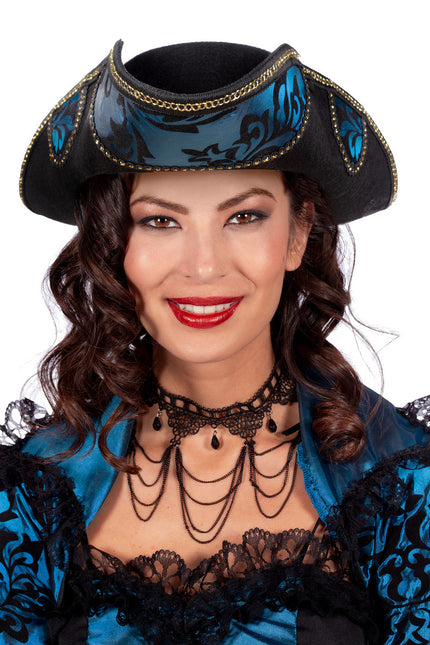 Wilbers & Wilbers Driesteek Hoed Blauw Luxe