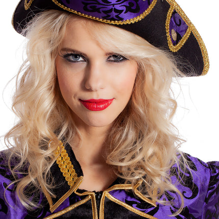 Wilbers & Wilbers Driesteek Hoed Paars Luxe