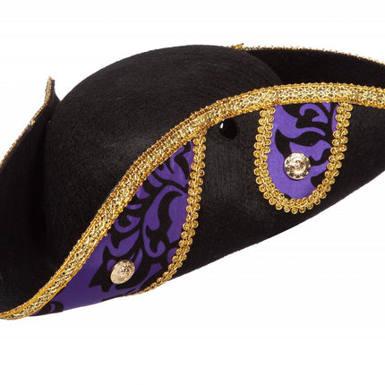 Wilbers & Wilbers Driesteek Hoed Paars Luxe