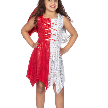 Wilbers & Wilbers Engel Duivel Jurkje Met Vleugels En Tiara Kinderen