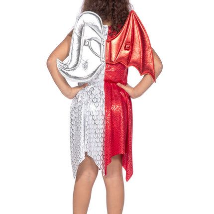 Wilbers & Wilbers Engel Duivel Jurkje Met Vleugels En Tiara Kinderen