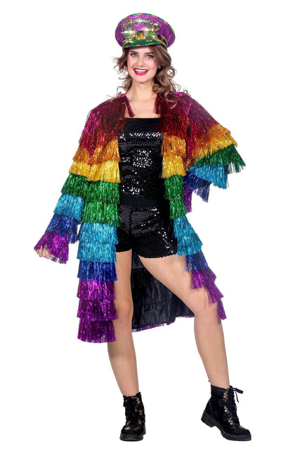 Wilbers & Wilbers Festival Jas Bling Regenboog Lang