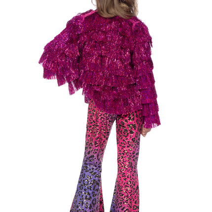 Wilbers & Wilbers Festival Jasje Tinsel Neon Roze Kinderen