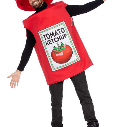 Wilbers & Wilbers Fles Ketchup Kostuum